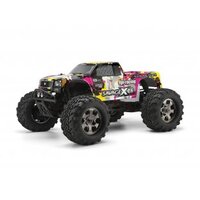 HPI Nitro GT-3 Truck Painted Body (Yellow/Pink/Black)