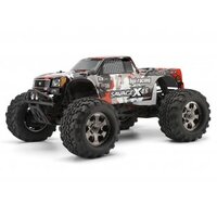 HPI Nitro GT-3 Truck Painted Body (Gray/Red/Black)