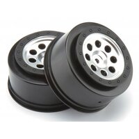HPI MK.8 V2 Wheel Matte Chrome (2.2"/4.5mm Offset/2pcs)