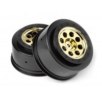 HPI MK.8 V2 Wheel Gold (2.2"/4.5mm Offset/2pcs)