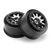 HPI MK.10 V2 Wheel Chrome (2.2"/4.5mm Offset/2pcs)