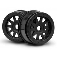 HPI TR-10 Glue-Lock Wheel Black (120x60mm/2pcs)