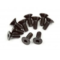 HPI Flat Head Screw M2.5x6mm (Hex Socket/10pcs)