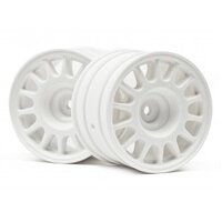 HPI WR8 Rally Off-Road Wheel (48x33mm/White/2pcs)