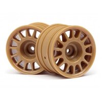 HPI WR8 Rally Off-Road Wheel (48x33mm/Bronze/2pcs)