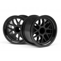 HPI BBS Spoke Wheel 48x34mm Black (14mm Offset/2pcs)