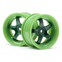 HPI Work Meister S1 Wheel Green 26mm (3mm OS/2pcs)