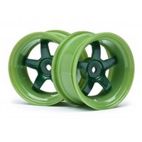 HPI Work Meister S1 Wheel Green 26mm (6mm OS/2pcs)