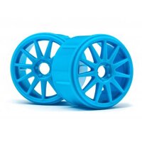 HPI Speedline Corse Turini Wheels Cyan (Micro RS4/4pcs)