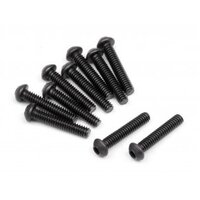 HPI Button Head Screw M2x10mm (10pcs)