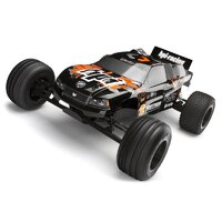 HPI DSX-2 Truck Painted Body (Black/Orange)