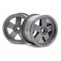 HPI GT5 Wheel Gray (83x56mm/2pcs/14mm)