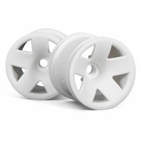 HPI Type F5 Truck Wheel (White/2.2"/2pcs)