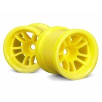 HPI Split 5 Truck Wheel (Yellow/2pcs)