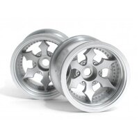 HPI Spike Truck Wheel (Matte Chrome/2.2"/2pcs)