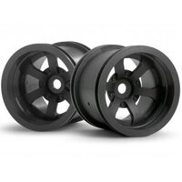 HPI Scorch 6-Spoke Wheel Gunmetal (2.2"/2pcs)