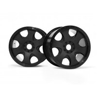HPI Warlock Wheel Black (83x56mm/2pcs/17mm)