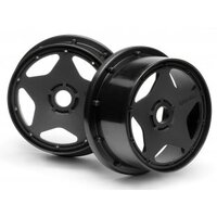 HPI Super Star Wheel Black (120x60mm/2pcs)