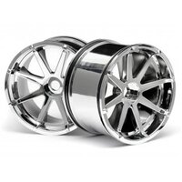 HPI Blast Wheel Chrome (115x70mm 7inch/2pcs/17mm)