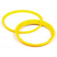 HPI Heavy Duty Wheel Bead Lock Rings (Yellow/2pcs)