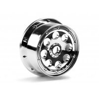 HPI Outlaw Wheel Chrome (120x60/-4mm Offset/2pcs)