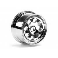 HPI Outlaw Wheel Chrome (120x65mm/-10mm Offset/2pcs)