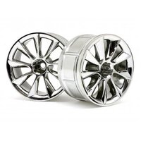 HPI LP32 Wheel ATG RS8 Chrome (2pcs) 6mm Offset