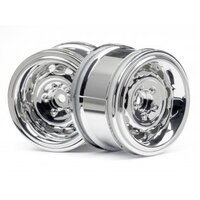 HPI Vintage Wheel CC Type 31mm Chrome (2pcs) 6mm Offset