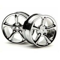 HPI 24MM WHEEL TYPE R5 CHROME