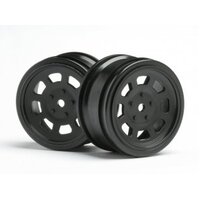HPI Vintage Stock Car Wheel 26mm Black (2pcs) 0mm Offset