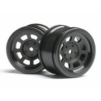 HPI Vintage Stock Car Wheel 31mm Black (2pcs) 6mm Offset