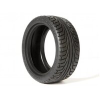 HPI V-Groove Super Radial Tire 26mm (2pcs) Pro Comp