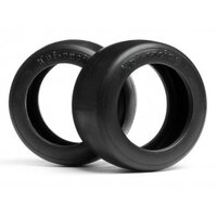 HPI Vintage Slick Racing Tire 31mm (D Compound/2pcs)