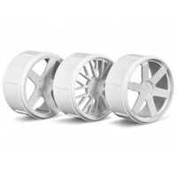 HPI Wheel Set (White/Micro RS4)