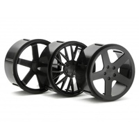 HPI Wheel Set (Black/Micro RS4)