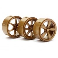HPI Wheel Set Type 2 (Gold/Micro RS4)