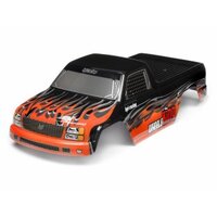 HPI Mini GT-1 Truck Painted Body (Orange Black)