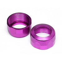 HPI SHOCK CAP 20X12MM (PURPLE/2PCS)