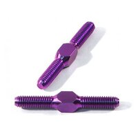 HPI Titanium Turnbuckle M3x24mm (2pcs/Purple)