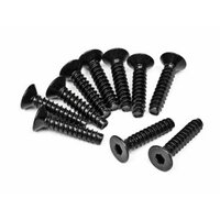 HPI TP. Flat Head Screw M4x18mm (Hex Socket/10pcs)
