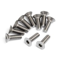 HPI Titanium Flat Head Screw M5x16mm (10pcs)