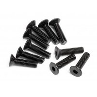 HPI Flat Head Screw M3x12mm (Hex Socket/10pcs)