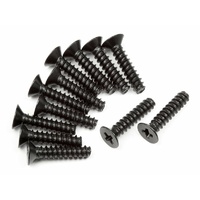 HPI TP. Flat Head Screw M2.6x12mm (12pcs)