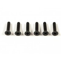 HPI Flat Head Screw M3x15mm (6pcs)