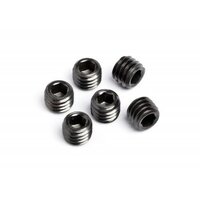 HPI Set Screw M5x4mm (Black/6pcs)