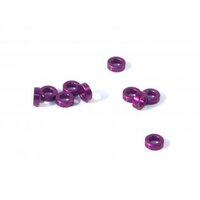 HPI Aluminium Washer 3x6x2.0mm (Purple/10pcs)