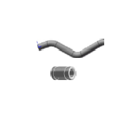 HSP Exhaust Pipe and Silicone Joint Tubing
