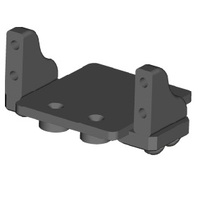 HSP Servo Mount 2P (ALUMINIUM) 2P