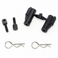 Battery holder post