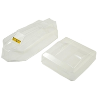 JConcepts XRAY XB4 F2 Body w/Aero Wing (Clear)